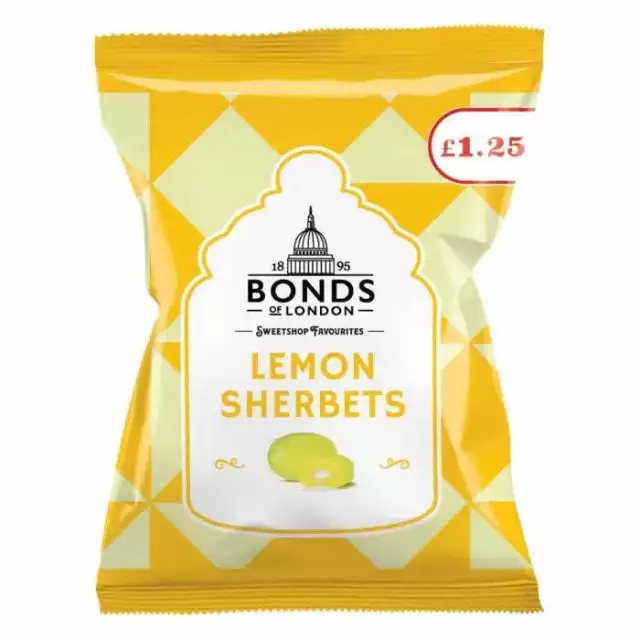 Bonds Sherbet Lemons 120g - from Giant Bradley's Sweet Shop