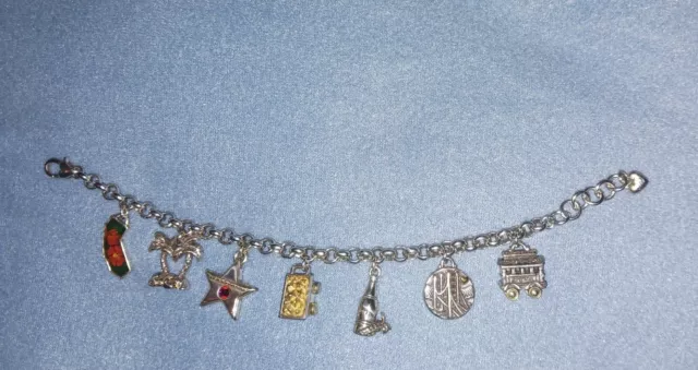 Brighton Charm  Bracelet California Charms