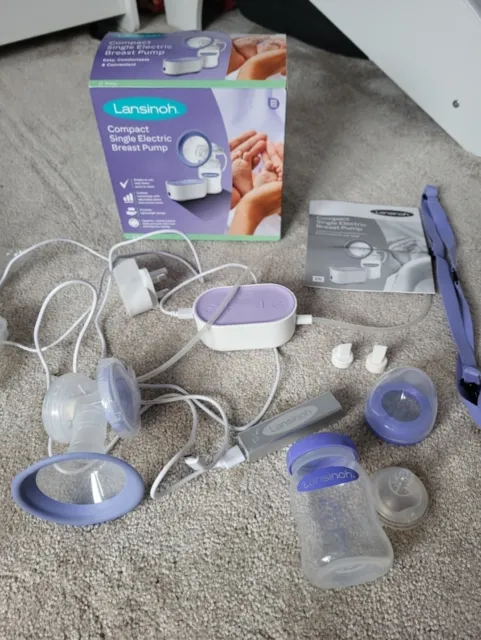 Lansinoh Compact Single Breast Pump And Usb Charger