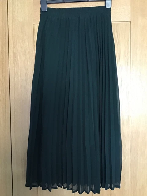 French connection navy pleated skirt clearance