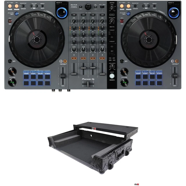 PIONEER DJ DDJFLX6GT 4deck Rekordbox/Serato DJ Controller and Flight