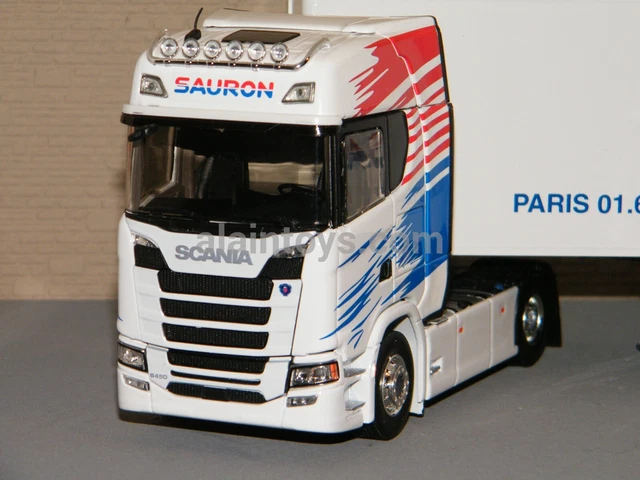 SCANIA S500 FOURGON TRANSPORTS SAURON ELIGOR 1/43 Ref 116881 EUR 83,00