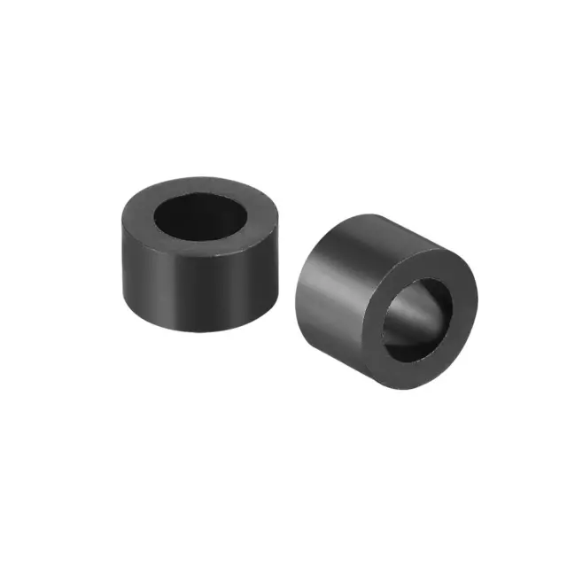 Rond Rondelle Espacement 4.2mm ID 7mm OD 5mm Hauteur pour M4 Vis Noir 300Pcs