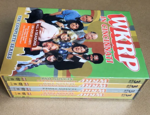 WKRP in Cincinnati: The Complete Series 1-4  (DVD, 2014, 13-Disc Set) Region 1