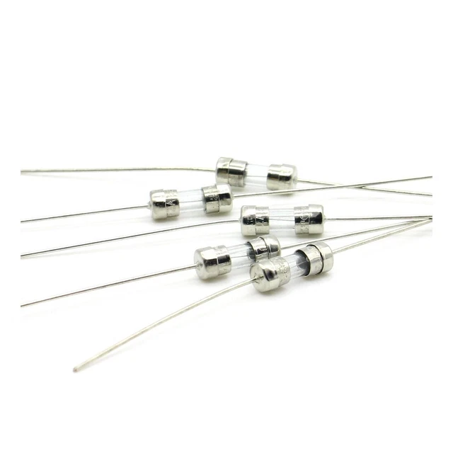 5x Fusibles verre 3.6x10mm rapide F2A - 250v - Xucheng 61fus163