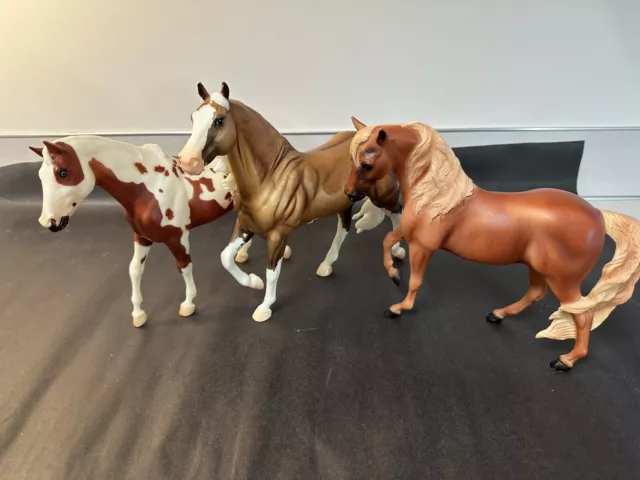 Vintage Breyer Horses 3 Beautiful Colors