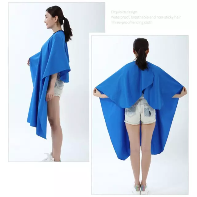 Hairdressing Cape Hair Cut Salon Barber Cloth Nylon Gown Protect V2C3