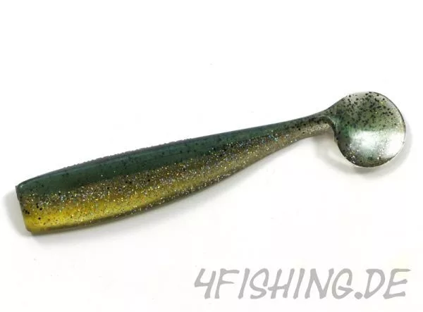 Lunker City Shaker in 6" (ca.16cm) GREEN HALO