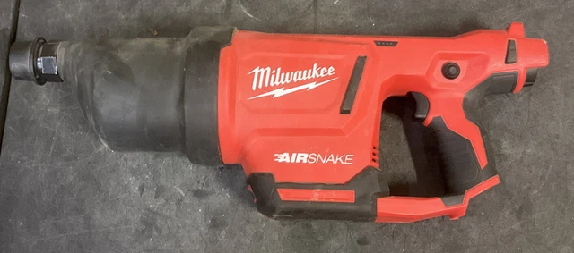 BROKEN Milwaukee 2572-20  Air Snake Cordless Drain Cleaner