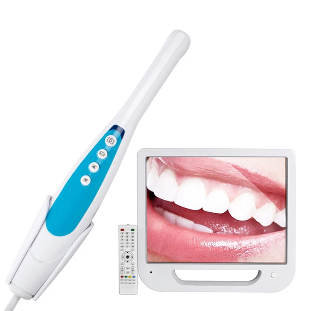 17 Inch Digital LCD AIO Monitor Dental Infrared control Intra oral Camera FDA CE