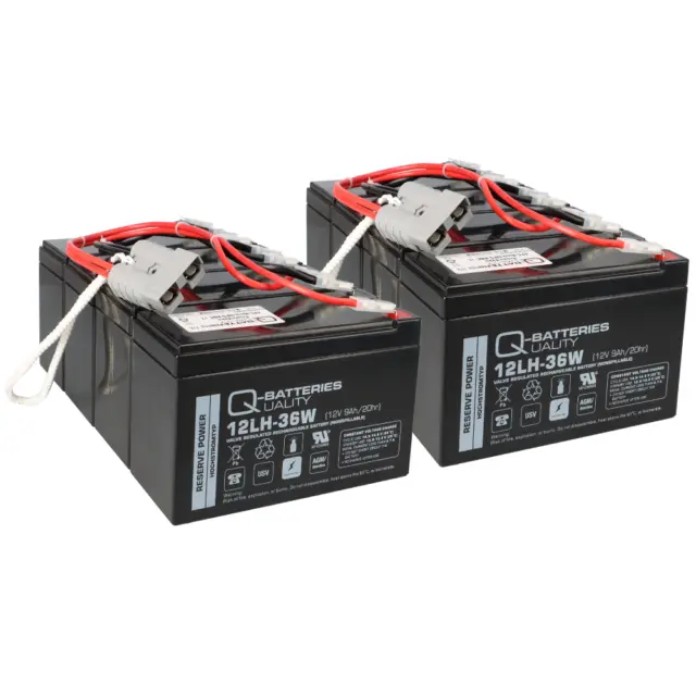 Batteria Sostituzione per Apc-Back-Ups RBC12 Finito Modulo Spina & Giocare