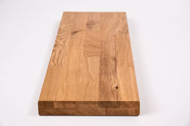 PREZZO SUPER gradino scale scaffale davanzale rovere rustico KGZ 40 mm olio cera dura