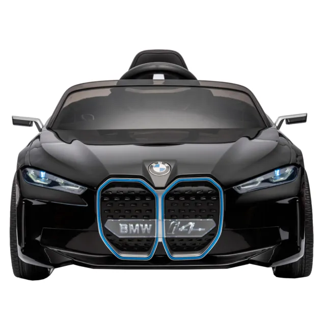 12V BMW i4 Licensed 3 Speed Electric Kids Ride on Car Toys w/ Remote Control LED