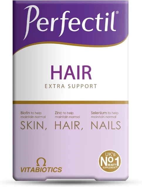 Perfectil Extra PERFECTIL HAIR EXTRA Support 60 Tablets Advanced Nutrition For Hair BB ...