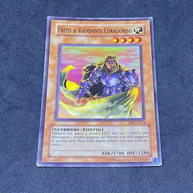 Yu-Gi-Oh! - Super Rara - Freed Il Viandante Coraggioso - Dr2-it014