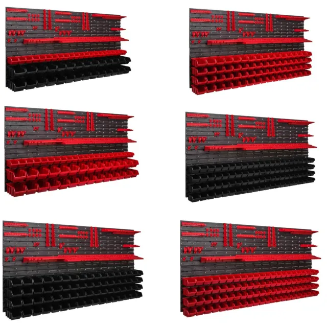 Boîtes, Étagère murale pour système de rangement 1728 x 780 mm, Porte-ou