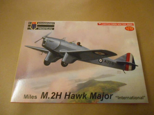 Nationwide 290 Included 1/72 Kp Model England Miles M.2H Hawk Major Country Spec