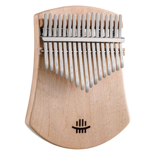 17 Keys Kalimba Thumb Piano Solid Wood Flat-board w/ Tuner Hammer Bag