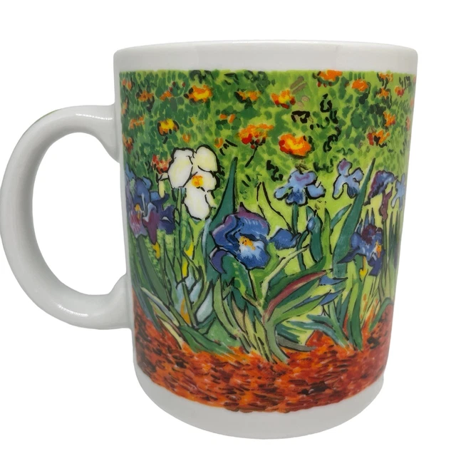 Vincent Van Gogh Chaleur Master Impressionists Coffee/Tea Mug D. Burrows Irises Vincent Van Gogh Chaleur Master Impressionists Coffee/Tea Mug D. Burrows Irises