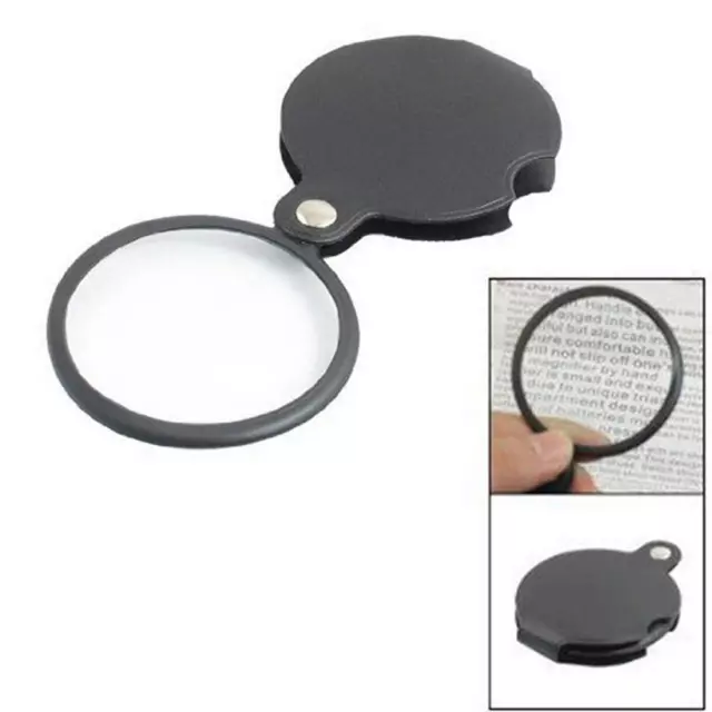 ! Mini 10X Folding Pocket Jewelry Magnifier Magnifying Eye Glass-Loupe.AU