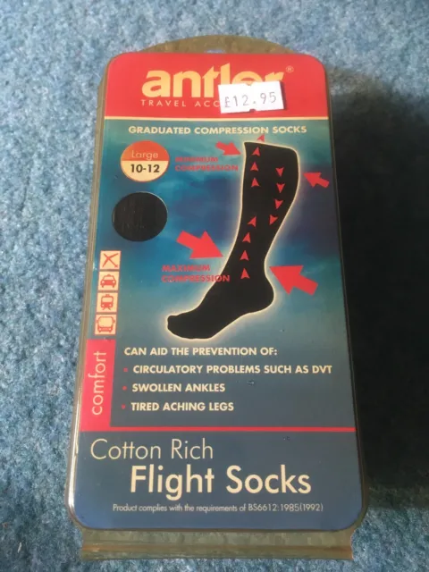 Copper Infused Compression Socks Anti-Fatigue Flight Socks Unisex Men Women