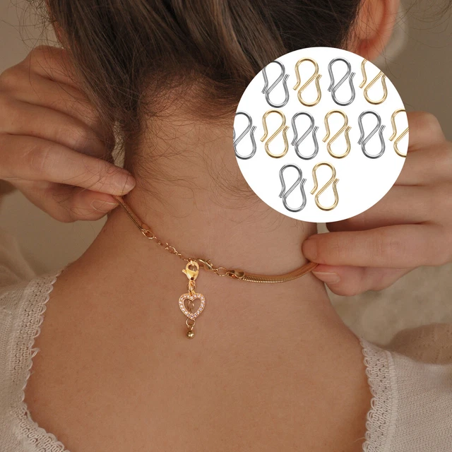 Accesorios de joyería hebilla en S hebilla de joyería hebilla hágalo usted mismo acero inoxidable
