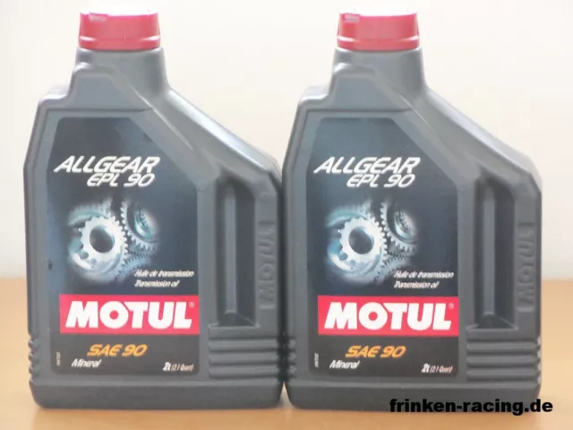 €11.23/l Motul Allgear EPL 90 4L Mineral Transmission Oil GL-4 SAE 90