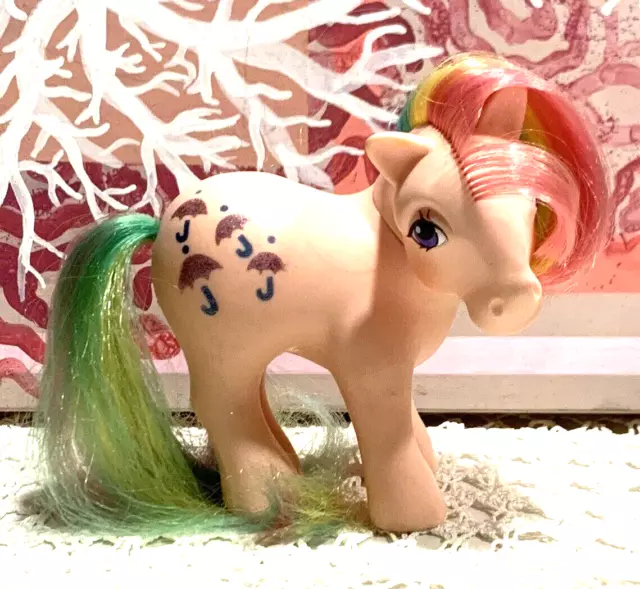HASBRO MLP MY Little Pony G1 Vintage HAPPY HUGS sweet kisses pony