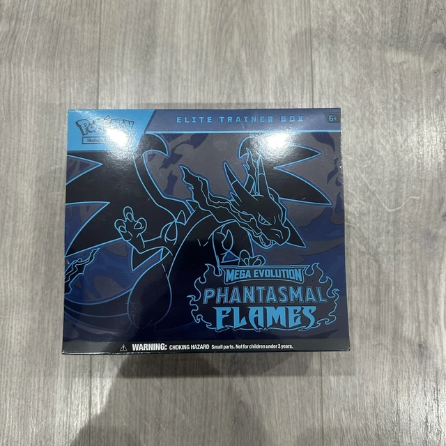 thumbnail image 2 of Pokémon TCG: Phantasmal Flames Elite Trainer Box – Brand New & Factory Sealed (2025, English) 2 of 5