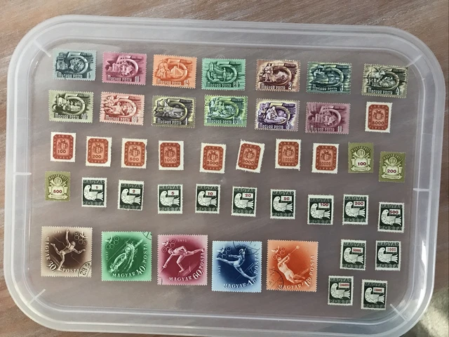 Hungary Stamps-unchecked collection (vv132)
