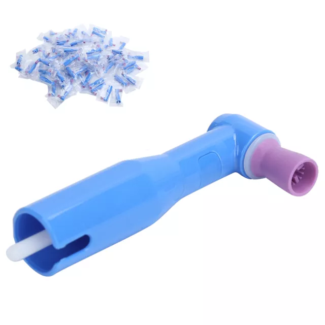 (Purple 100x/boîte Dents Dentaires Jetables Polisseur Oral Blanchiment De La Bou