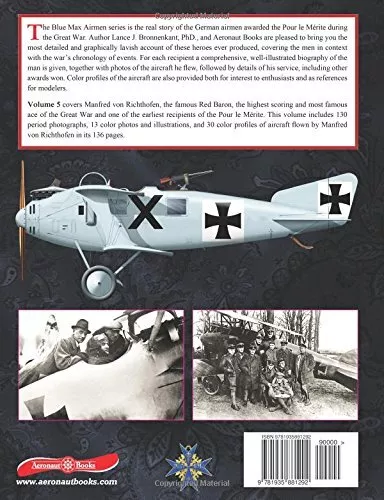 The Blue Max Airmen Volume 5: German Airmen Awarded the Pour le Mérite: Man... 2