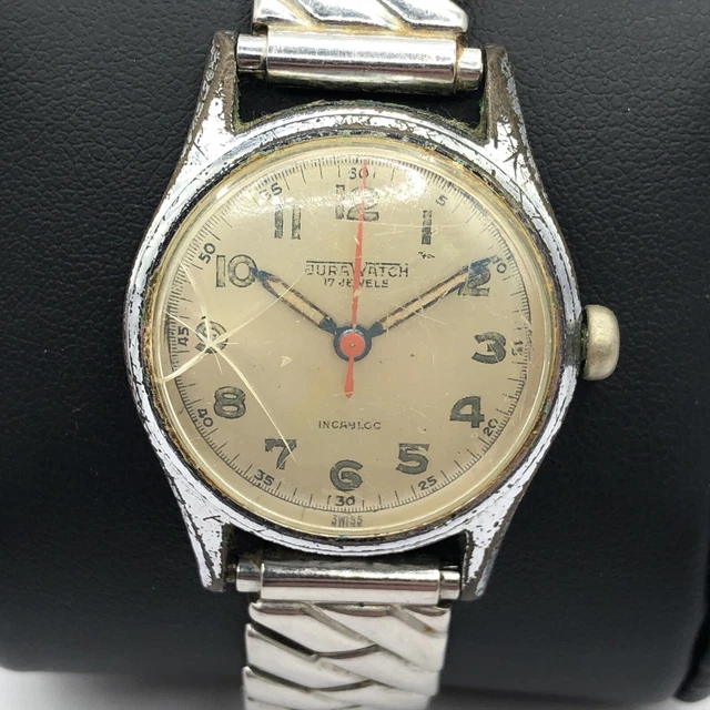Montre Vintage Incabloc Original 1 Pc Anti-Choc 9 103.20