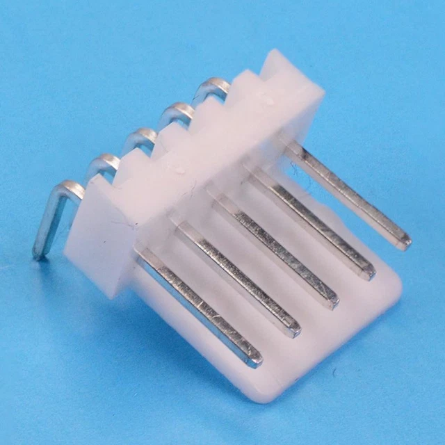 10 x 5-Way Right Angle PCB Header 2.54mm Connector