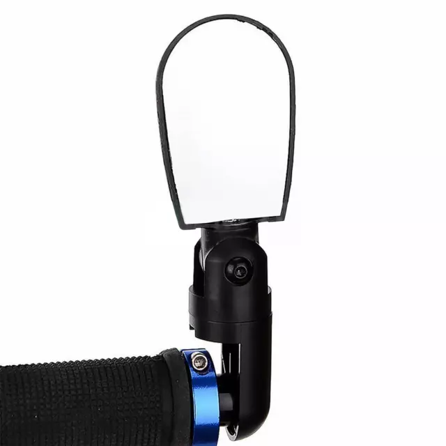 Bicycle Bike Cycling Handlebar Rear View Rearview Mirror Rectangle Back