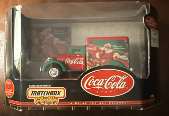 Matchbox Collectibles Coca-Cola - Dodge Airflow 1937 - YYM96505 - Boîte Défraîchie