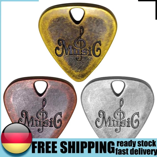 Zinc Alloy Guitar Pick Plectrum for Electric Guitar Musical Instrument Accessory