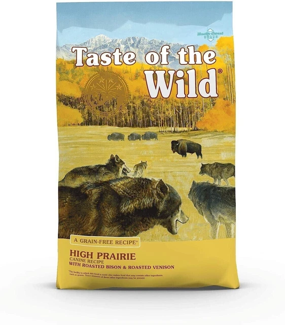 the Wild High Prairie Grain-Free Dry Dog Food 28-lb bag