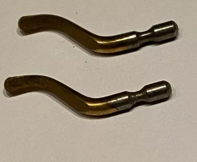 SHAVIV B20P Coated Cutter Deburring Blade, 2 blades/lot, new