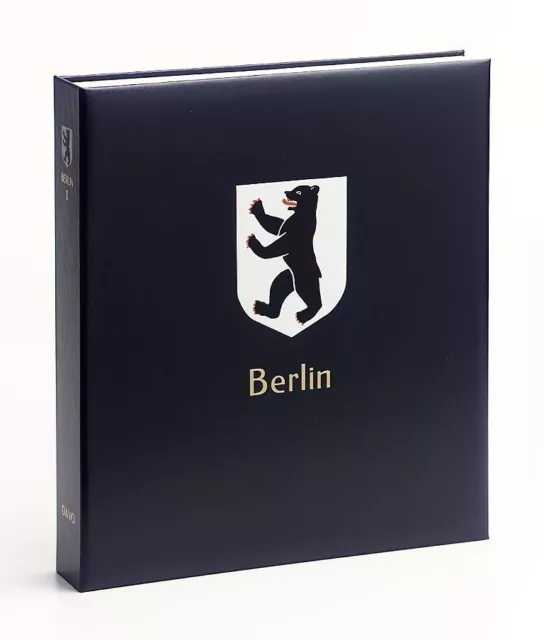 DAVO Luxus Leerbinder Blau Berlin Teil I DV3041 Neuware originalverpackt-------