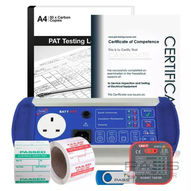 First Stop Safety BattPAT PAT Tester Starter Kit