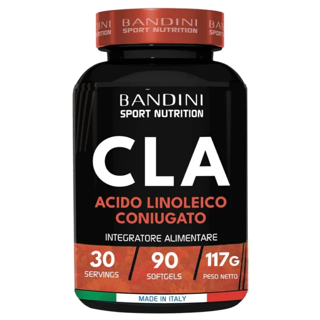 Bandini® CLA - Acido Linoleico Coniugato 2400 mg Aumentare la massa muscolare