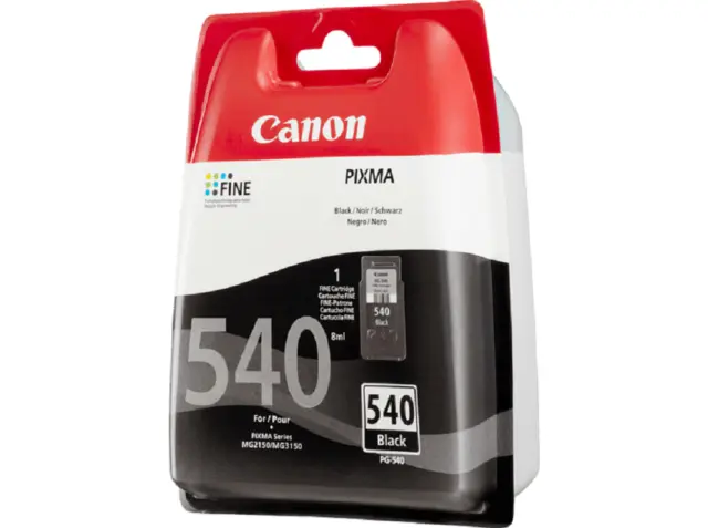 Canon PG 540 Cartuccia D'Inchiostro Nero 5225B005 8 ML 180 Pagine