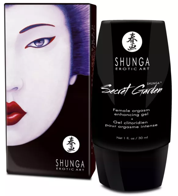 ♥ (1163 €/1L)♥ 30 ml Shunga Secret Garden lussuosa crema stimolante orgasmo