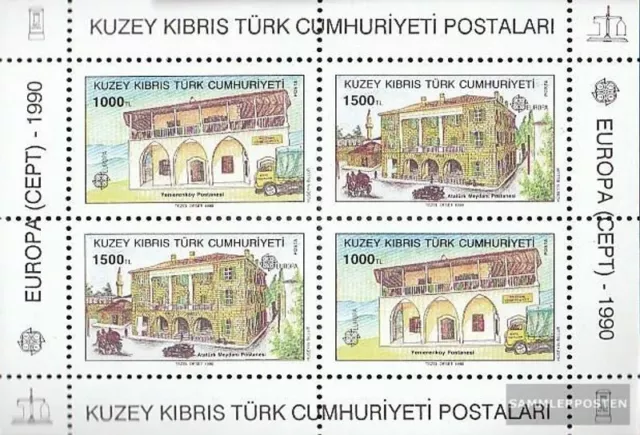 Türkisch-Zypern Block8 (kompl.Ausg.) postfrisch 1990 Post