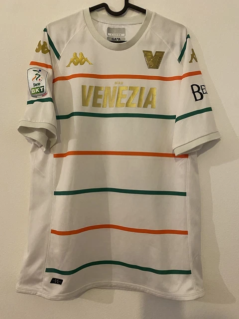 Maillot De Football Match Worn Venezia BKT - Porté En Match, Collector Pour Fans