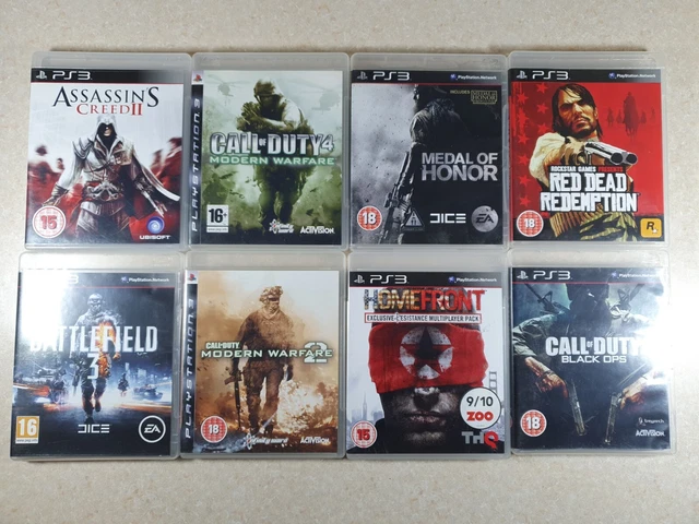 PS3 Games Bundle x 8 Call Of Duty, Battlefield 3 , Assassins Creed etc