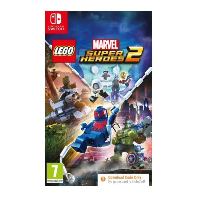 LEGO Marvel Superheroes 2 [Code in a Box] (Switch) NEW AND SEALED - FREE POSTAGE