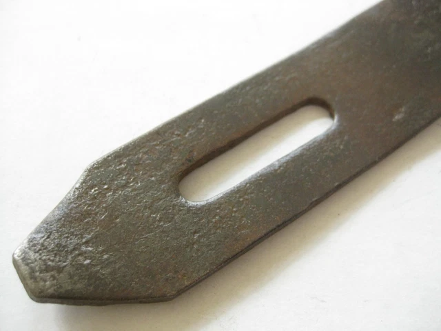 Vintage 9" Gate Latch Barn Door Antique Old Primitive Hasp Farm Rustic Decor 6