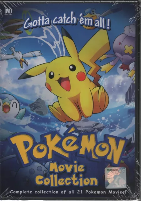 DVD ANIME POKEMON MOVIE COLLECTION 26 IN 1 ENGLISH SUBTITLE REGION ALL